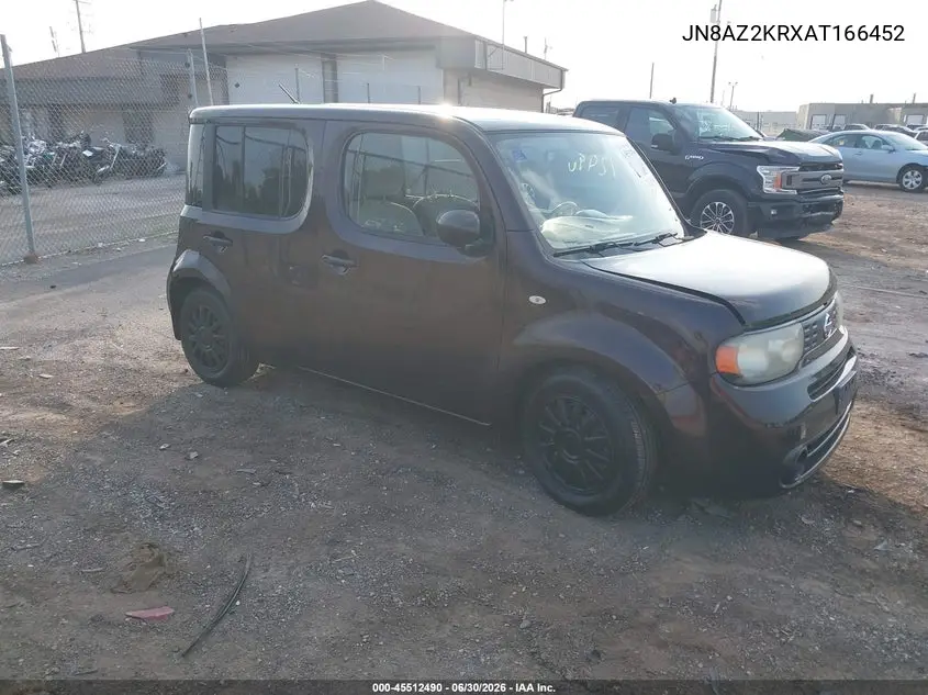2010 Nissan Cube 1.8S VIN: JN8AZ2KRXAT166452 Lot: 45512490