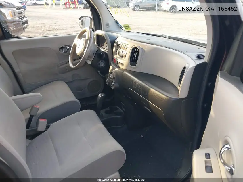 2010 Nissan Cube 1.8S VIN: JN8AZ2KRXAT166452 Lot: 45512490