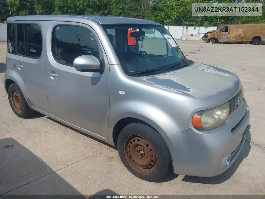 2010 Nissan Cube 1.8S VIN: JN8AZ2KR3AT152344 Lot: 45564001