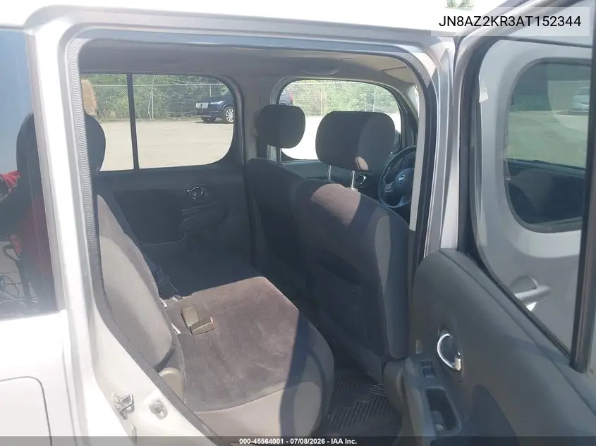 2010 Nissan Cube 1.8S VIN: JN8AZ2KR3AT152344 Lot: 45564001