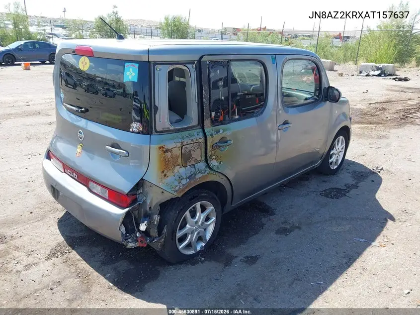 2010 Nissan Cube 1.8Sl VIN: JN8AZ2KRXAT157637 Lot: 45630891