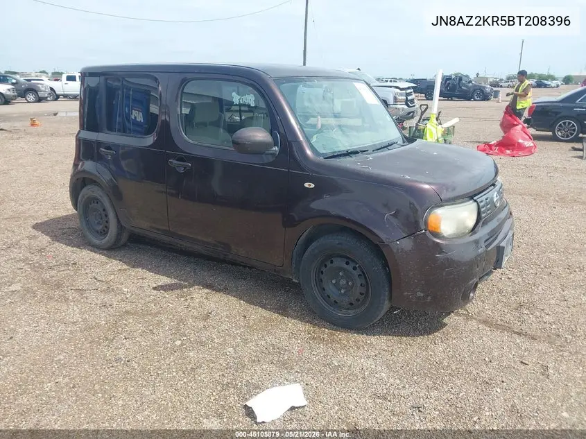 2011 Nissan Cube 1.8S VIN: JN8AZ2KR5BT208396 Lot: 45105879