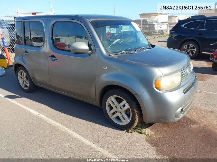 2012 Nissan Cube 1.8 Sl VIN: JN8AZ2KR6CT255762 Lot: 44694704
