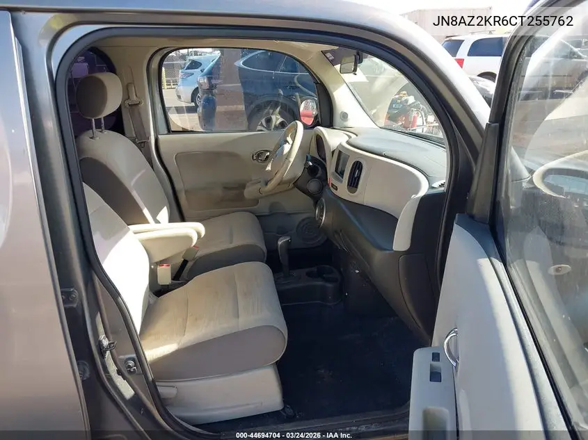 2012 Nissan Cube 1.8 Sl VIN: JN8AZ2KR6CT255762 Lot: 44694704