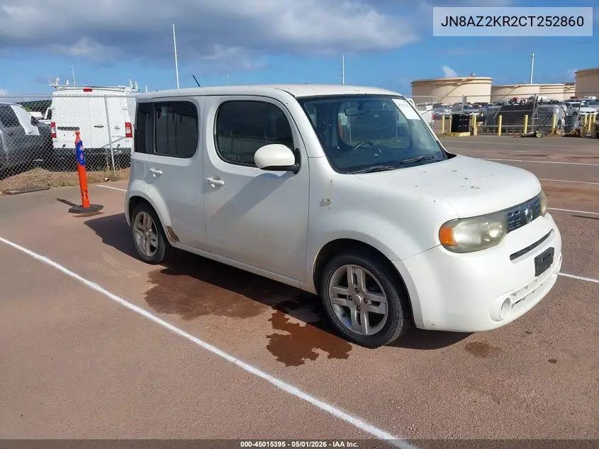2012 Nissan Cube 1.8 Sl VIN: JN8AZ2KR2CT252860 Lot: 45015395