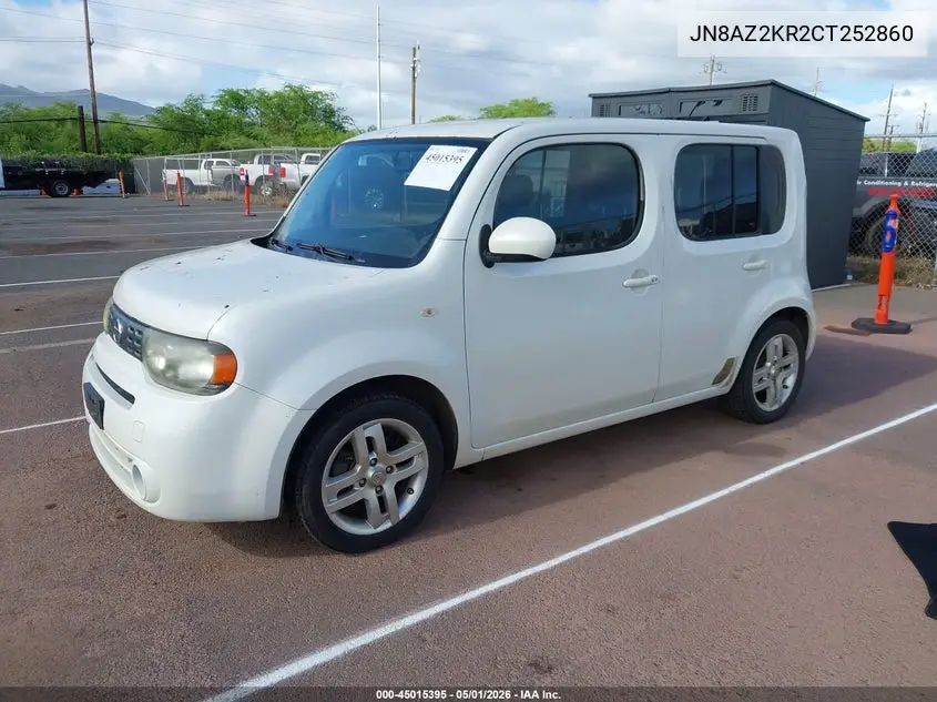 2012 Nissan Cube 1.8 Sl VIN: JN8AZ2KR2CT252860 Lot: 45015395