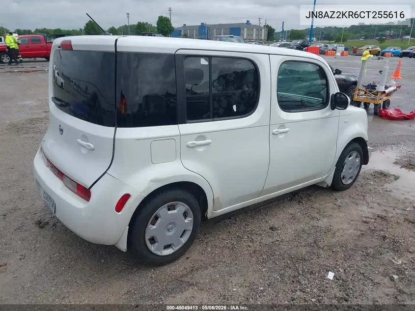 2012 Nissan Cube 1.8 S VIN: JN8AZ2KR6CT255616 Lot: 45049413