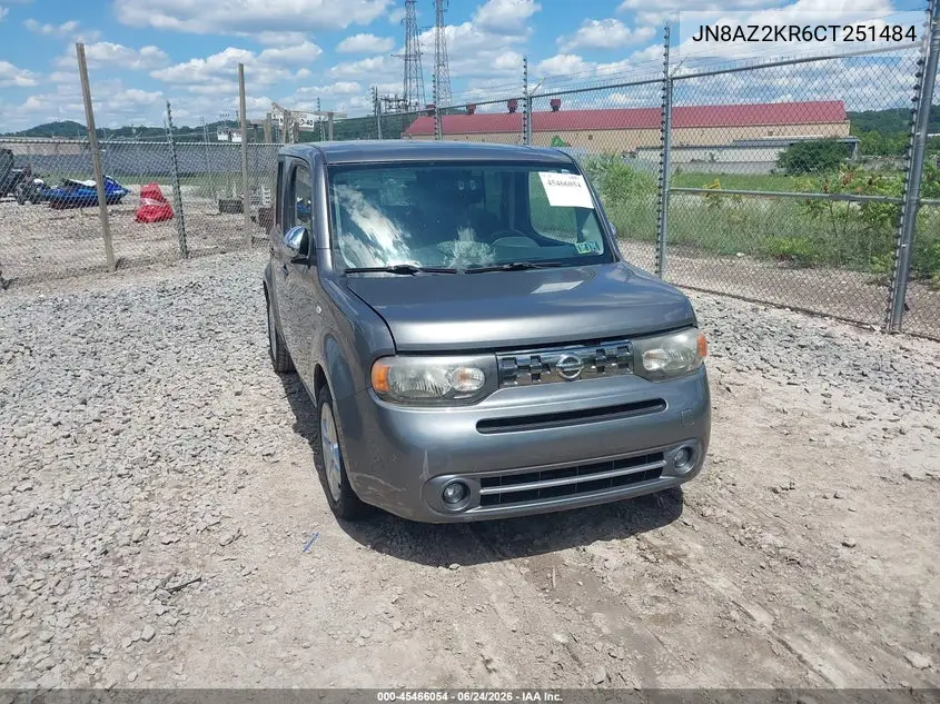 2012 Nissan Cube 1.8 Sl VIN: JN8AZ2KR6CT251484 Lot: 45466054