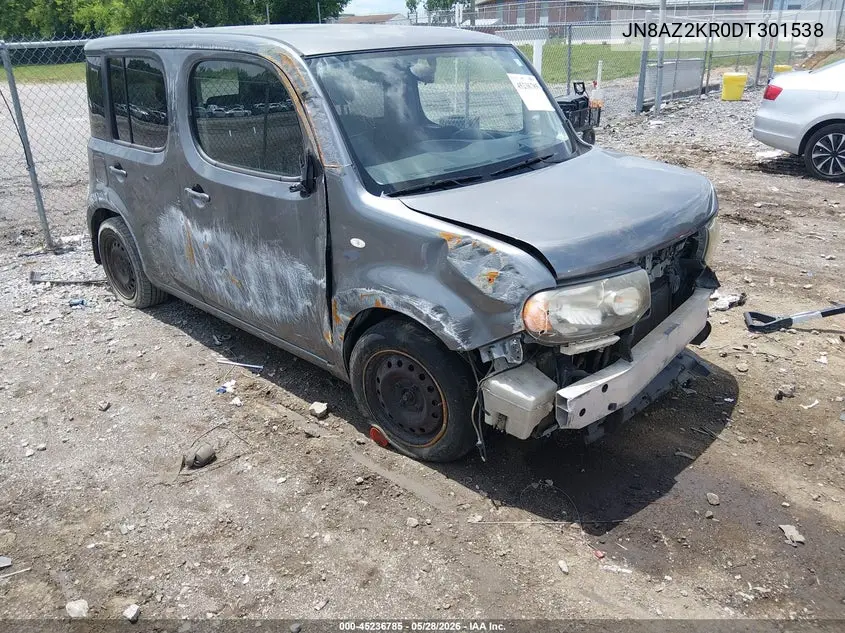 2013 Nissan Cube 1.8 S VIN: JN8AZ2KR0DT301538 Lot: 45236785