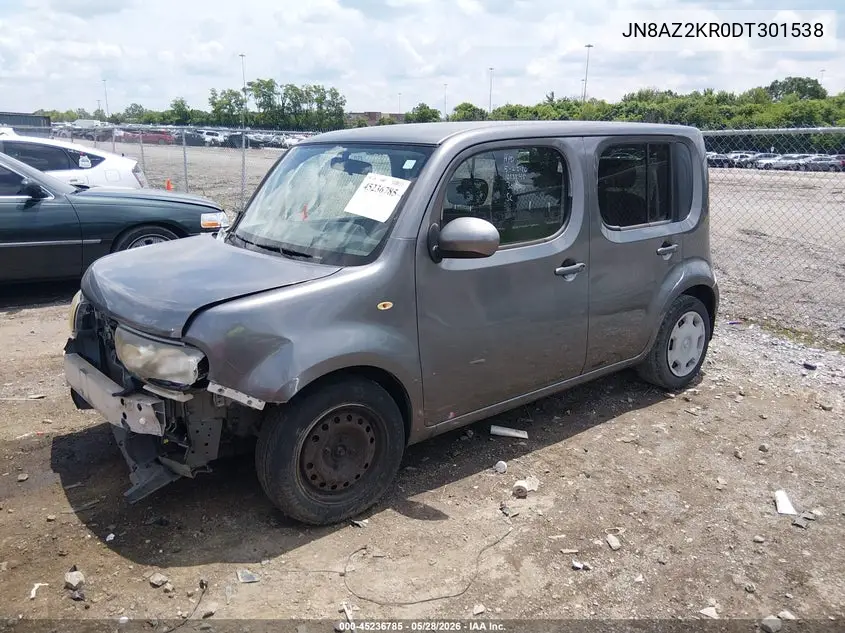2013 Nissan Cube 1.8 S VIN: JN8AZ2KR0DT301538 Lot: 45236785
