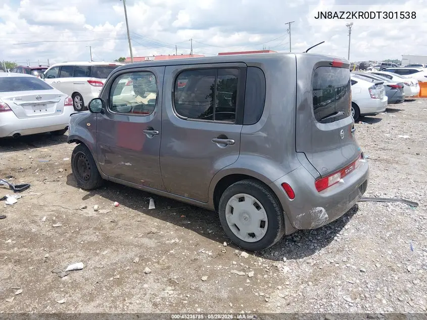 2013 Nissan Cube 1.8 S VIN: JN8AZ2KR0DT301538 Lot: 45236785