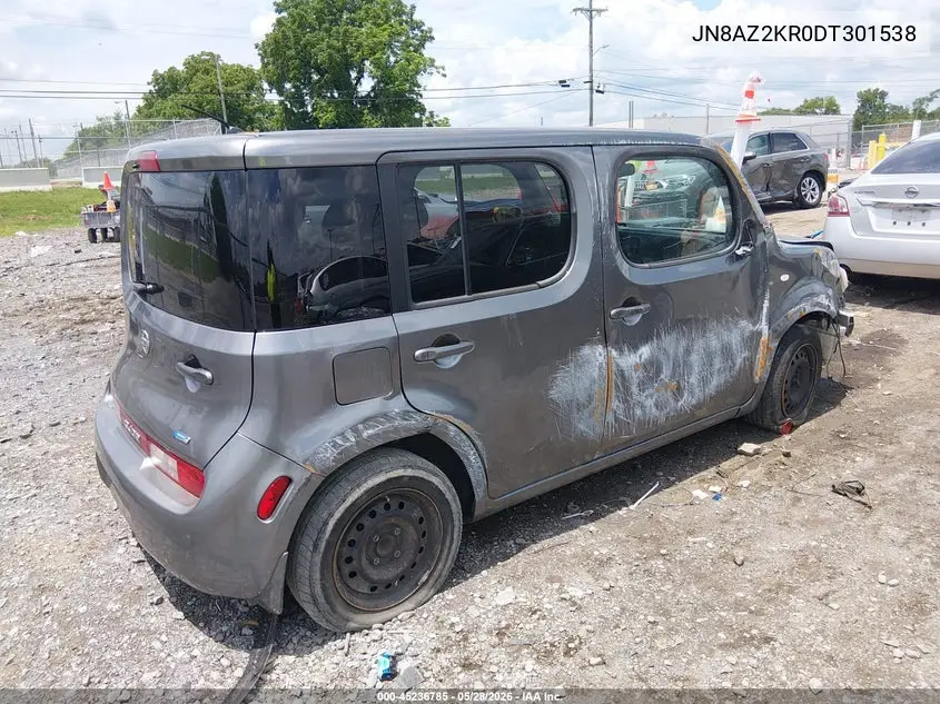 2013 Nissan Cube 1.8 S VIN: JN8AZ2KR0DT301538 Lot: 45236785