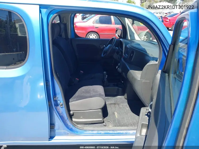 2013 Nissan Cube 1.8 S VIN: JN8AZ2KR1DT301922 Lot: 45600865