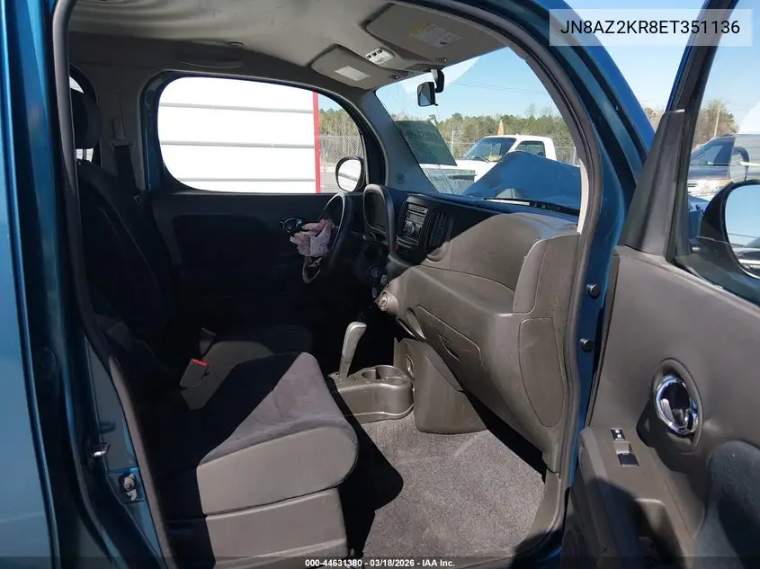 2014 Nissan Cube 1.8 S VIN: JN8AZ2KR8ET351136 Lot: 44631380