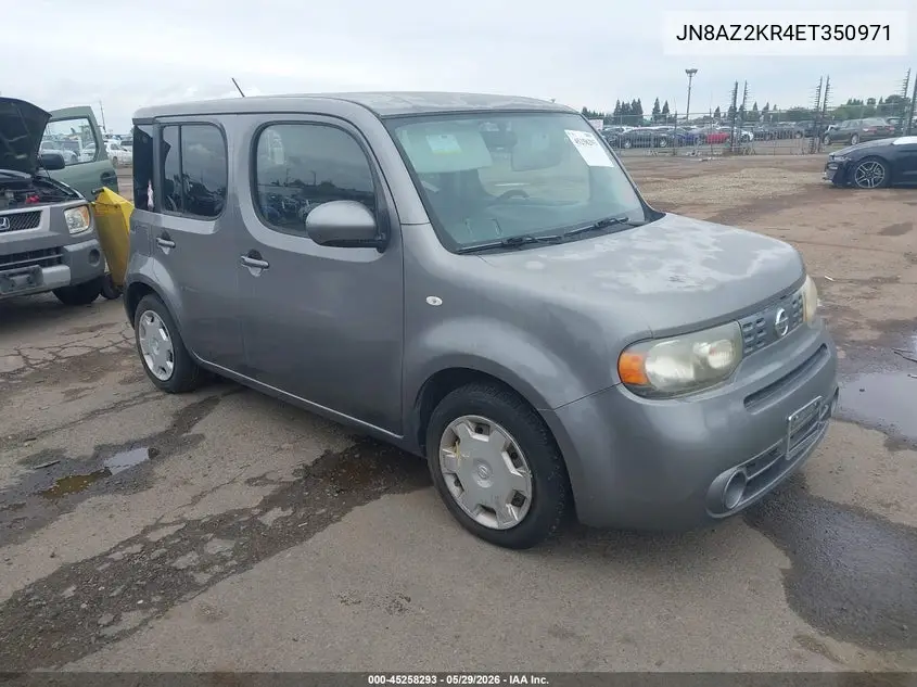 2014 Nissan Cube 1.8 S/1.8 Sl VIN: JN8AZ2KR4ET350971 Lot: 45258293