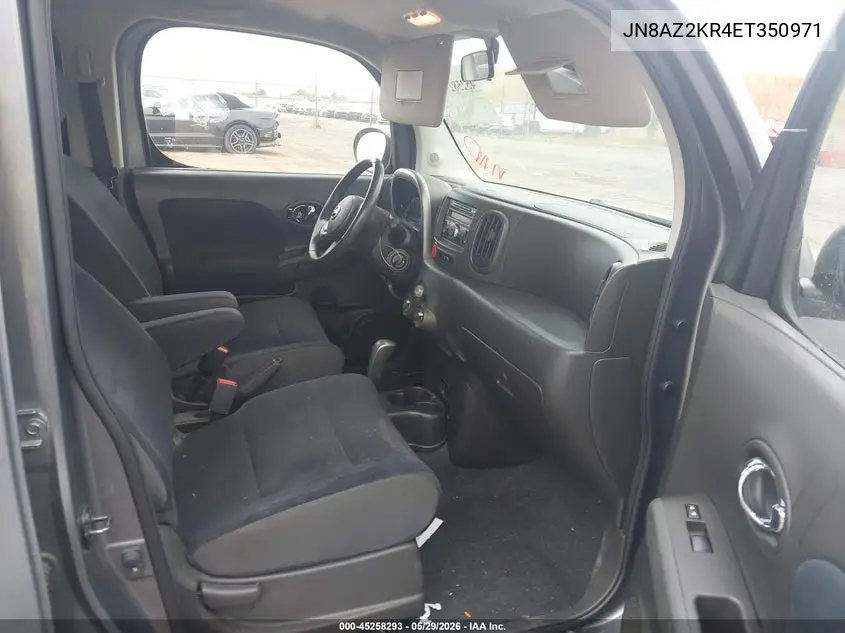2014 Nissan Cube 1.8 S/1.8 Sl VIN: JN8AZ2KR4ET350971 Lot: 45258293