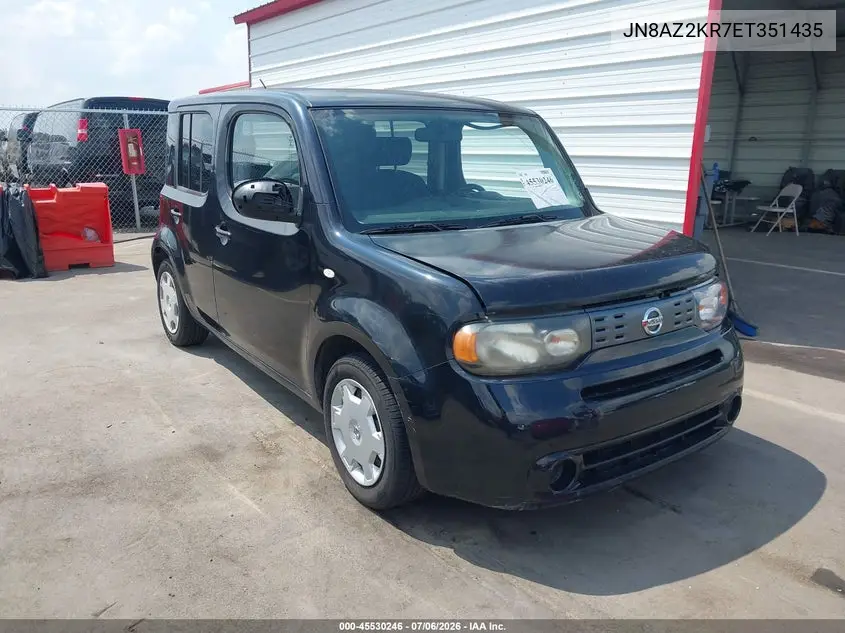 2014 Nissan Cube 1.8 S VIN: JN8AZ2KR7ET351435 Lot: 45530246
