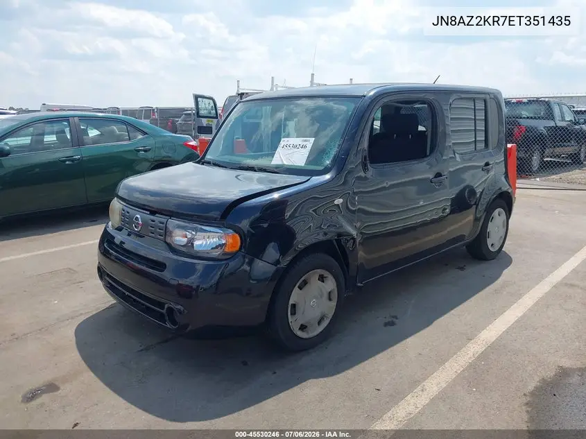 2014 Nissan Cube 1.8 S VIN: JN8AZ2KR7ET351435 Lot: 45530246