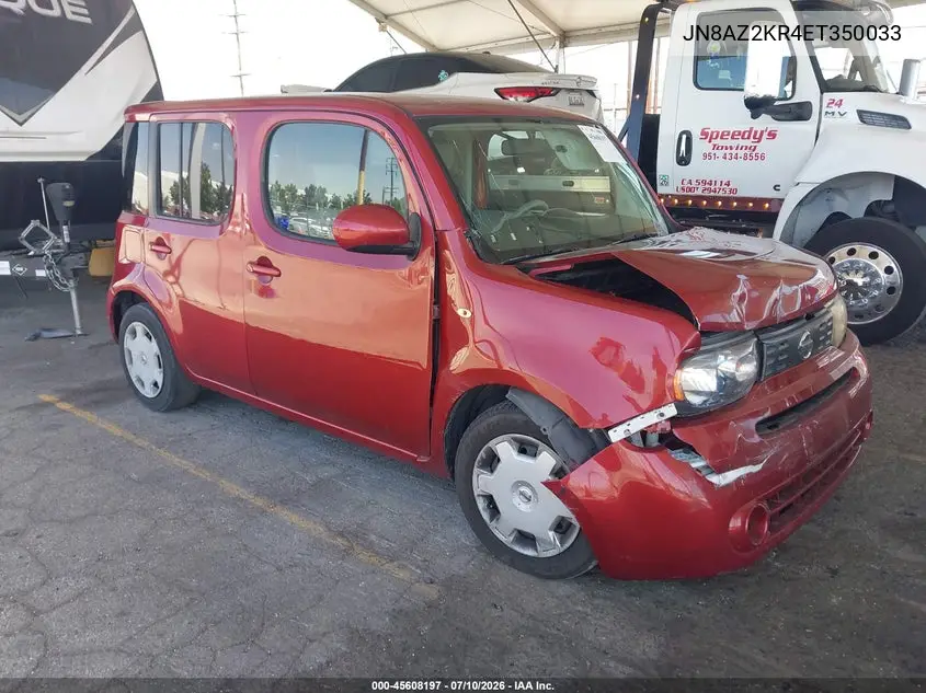 2014 Nissan Cube 1.8 S VIN: JN8AZ2KR4ET350033 Lot: 45608197