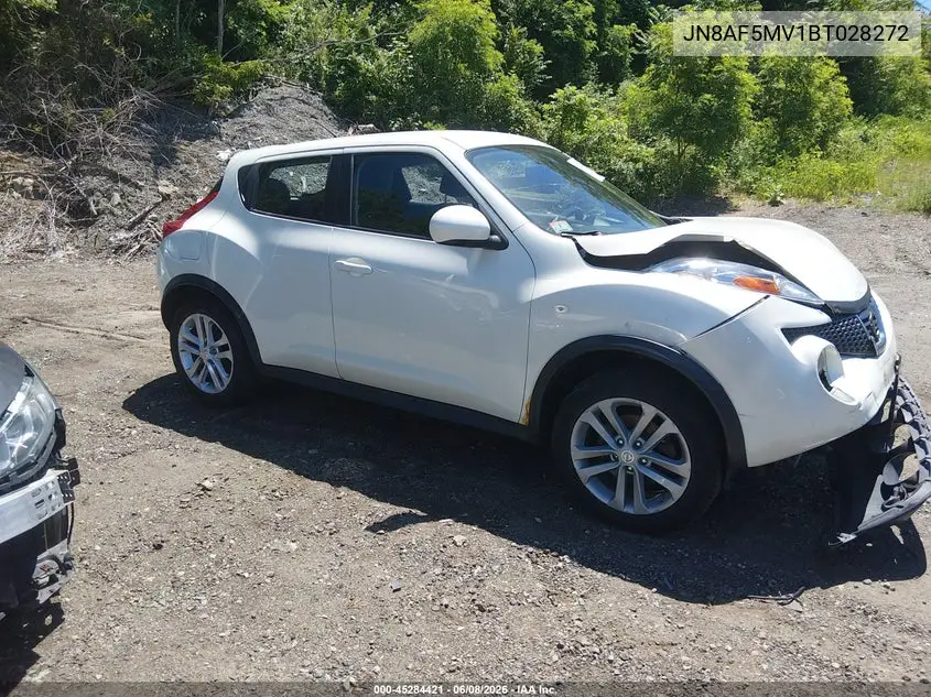 2011 Nissan Juke S VIN: JN8AF5MV1BT028272 Lot: 45284421
