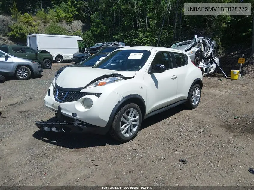 2011 Nissan Juke S VIN: JN8AF5MV1BT028272 Lot: 45284421