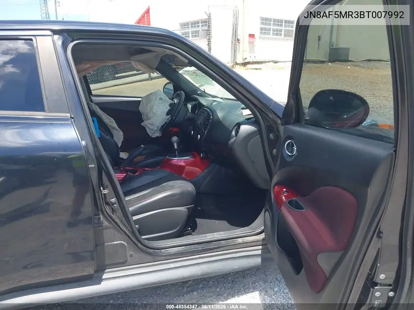 2011 Nissan Juke Sl VIN: JN8AF5MR3BT007992 Lot: 45354347
