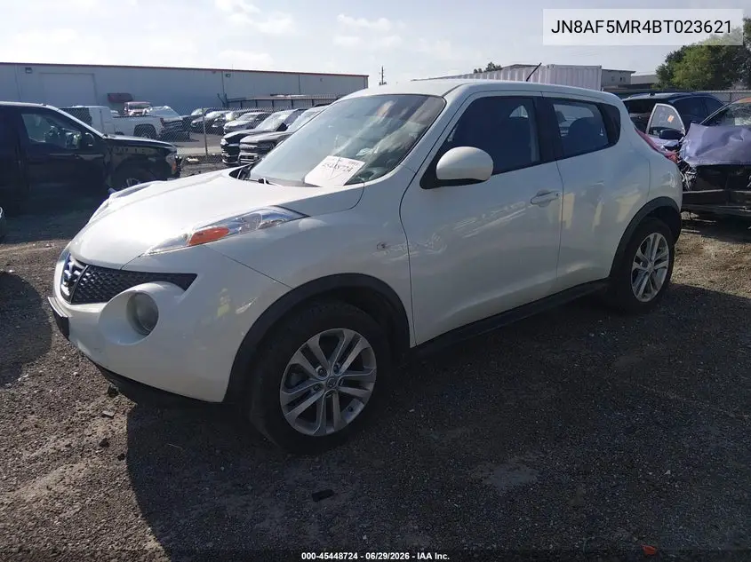 2011 Nissan Juke S VIN: JN8AF5MR4BT023621 Lot: 45448724