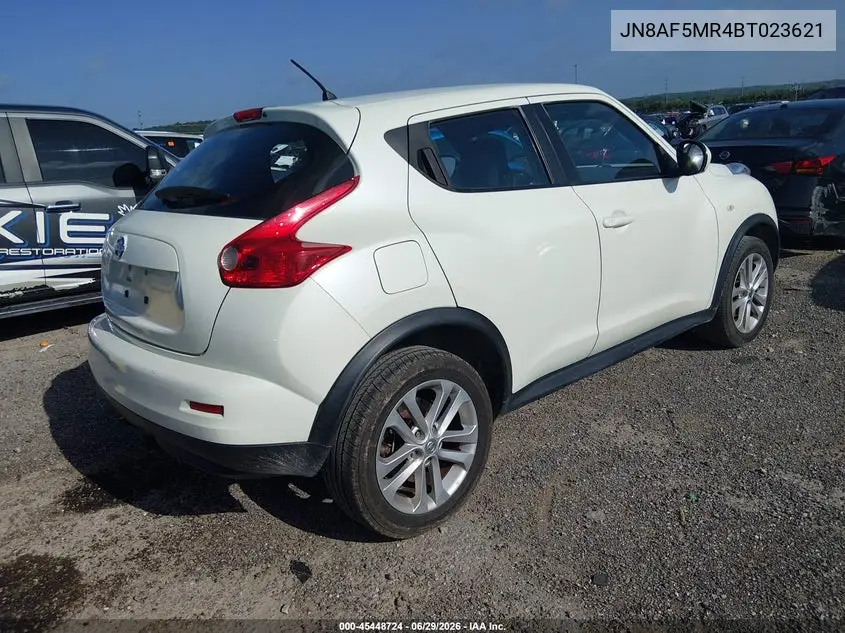 2011 Nissan Juke S VIN: JN8AF5MR4BT023621 Lot: 45448724