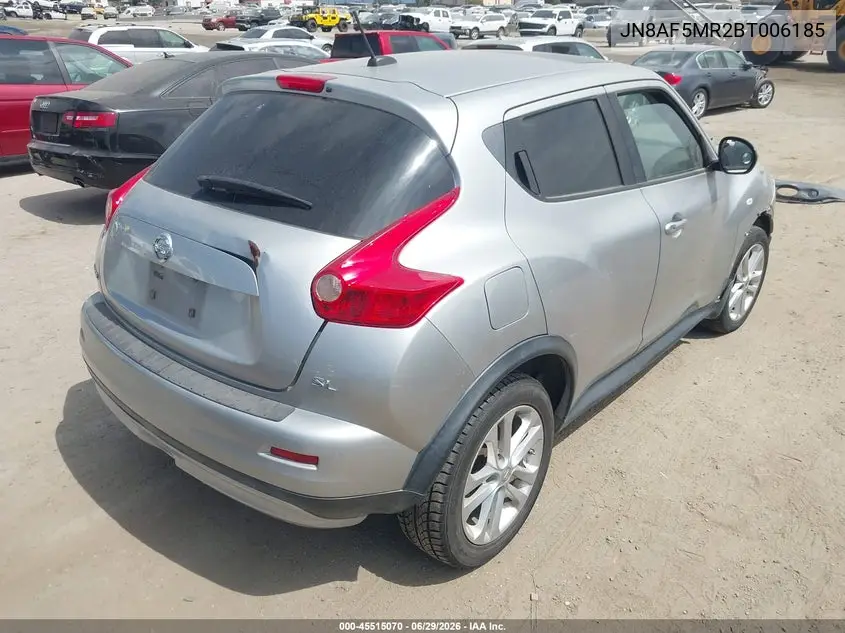 2011 Nissan Juke Sl VIN: JN8AF5MR2BT006185 Lot: 45515070