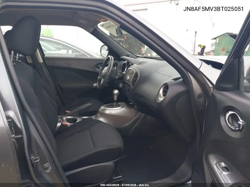 2011 Nissan Juke S VIN: JN8AF5MV3BT025051 Lot: 45530039