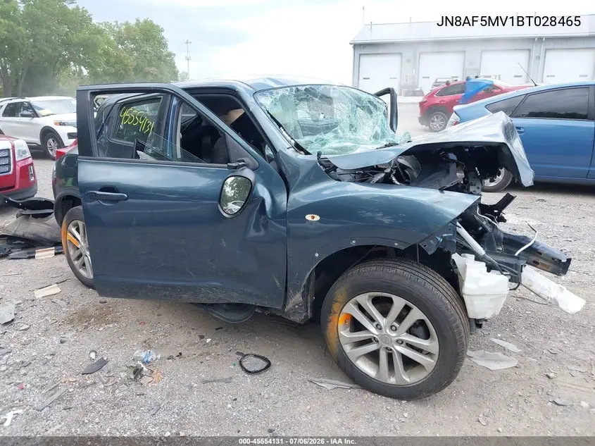2011 Nissan Juke S VIN: JN8AF5MV1BT028465 Lot: 45554131