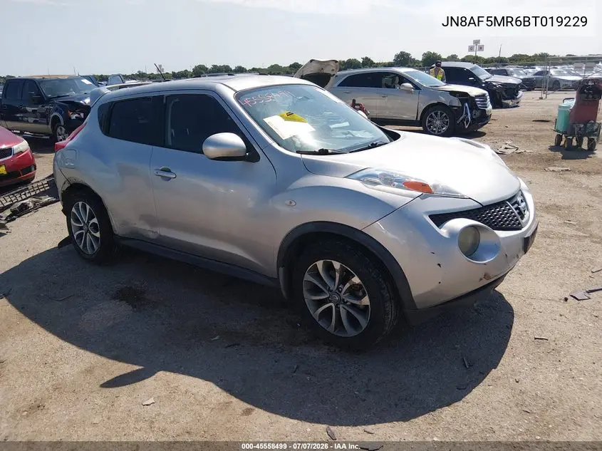 2011 Nissan Juke Sv VIN: JN8AF5MR6BT019229 Lot: 45558499