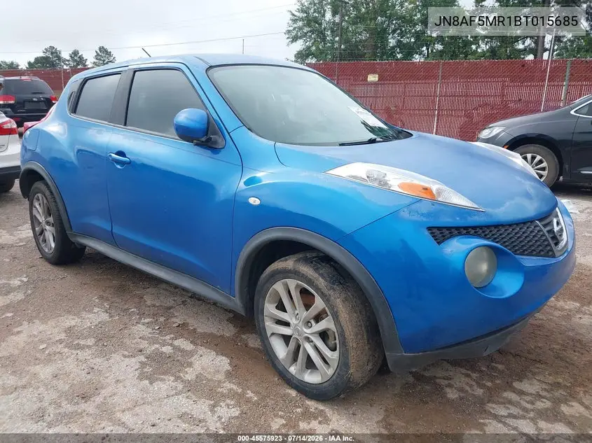 2011 Nissan Juke S VIN: JN8AF5MR1BT015685 Lot: 45575923