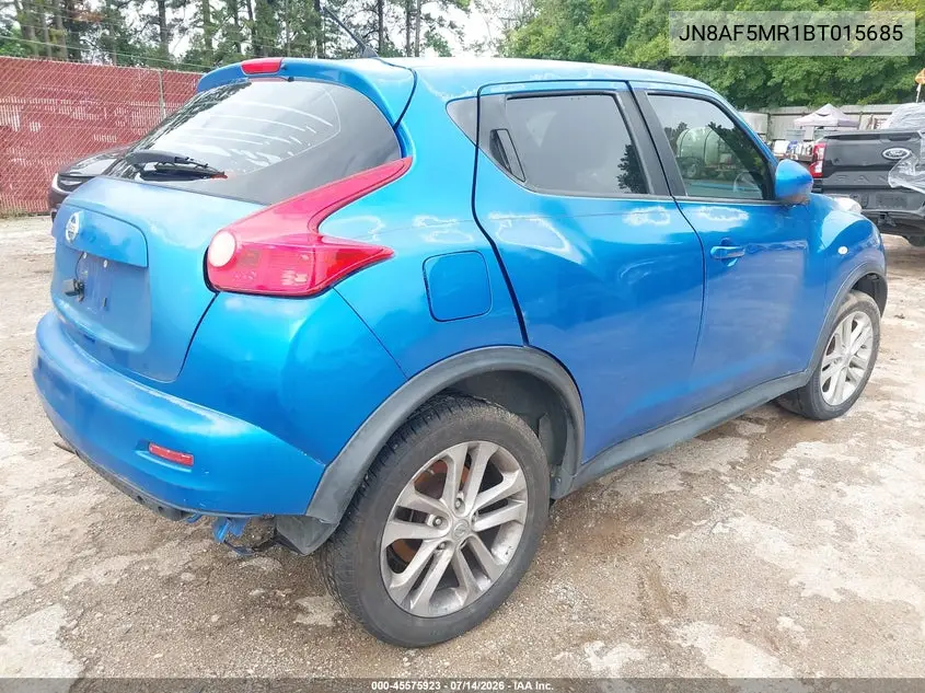 2011 Nissan Juke S VIN: JN8AF5MR1BT015685 Lot: 45575923