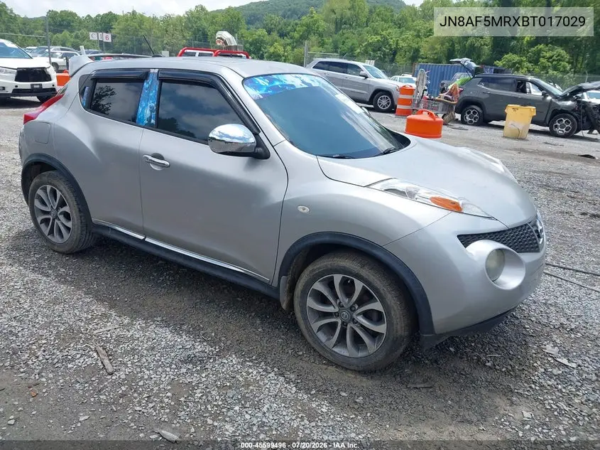 2011 Nissan Juke Sv VIN: JN8AF5MRXBT017029 Lot: 45599496