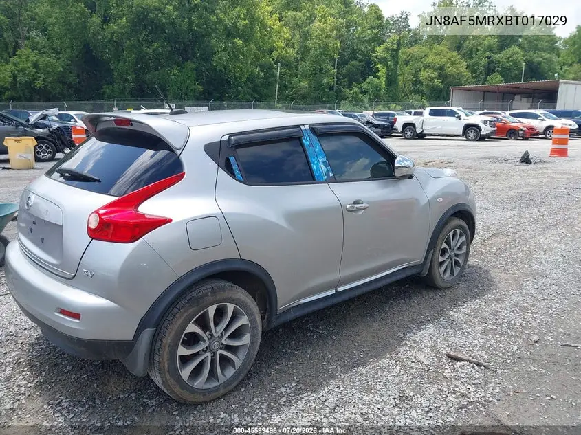 2011 Nissan Juke Sv VIN: JN8AF5MRXBT017029 Lot: 45599496