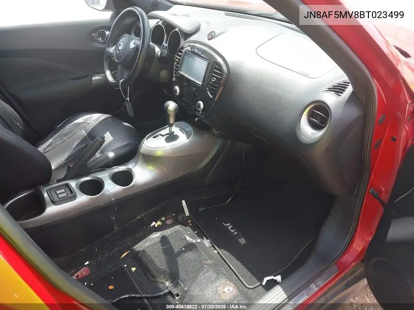 2011 Nissan Juke Sl VIN: JN8AF5MV8BT023490 Lot: 45638622