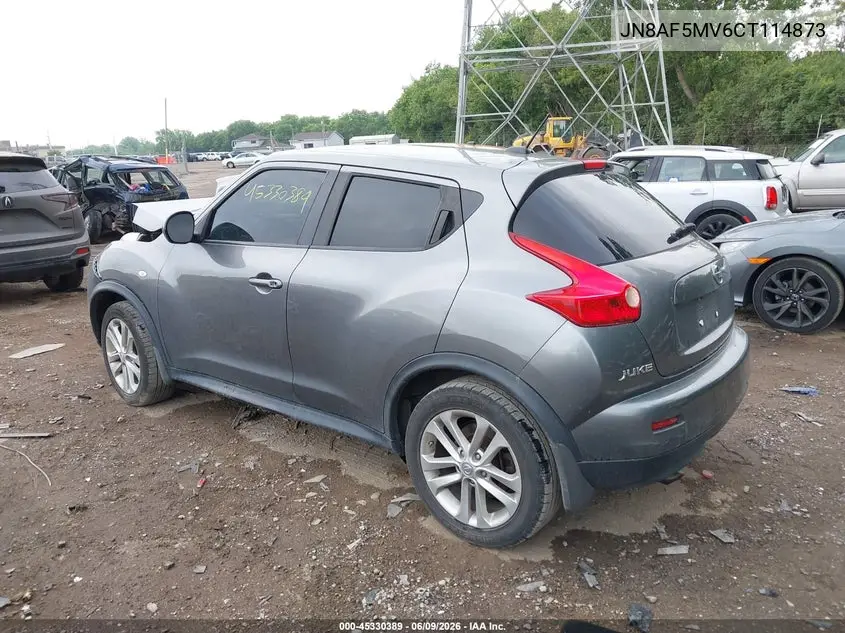 2012 Nissan Juke Sl VIN: JN8AF5MV6CT114873 Lot: 45330389