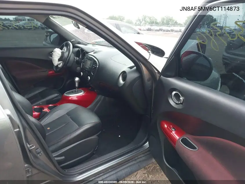 2012 Nissan Juke Sl VIN: JN8AF5MV6CT114873 Lot: 45330389