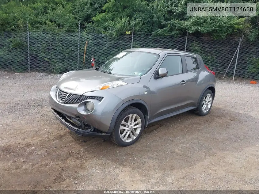 2012 Nissan Juke Sl VIN: JN8AF5MV8CT124630 Lot: 45405152