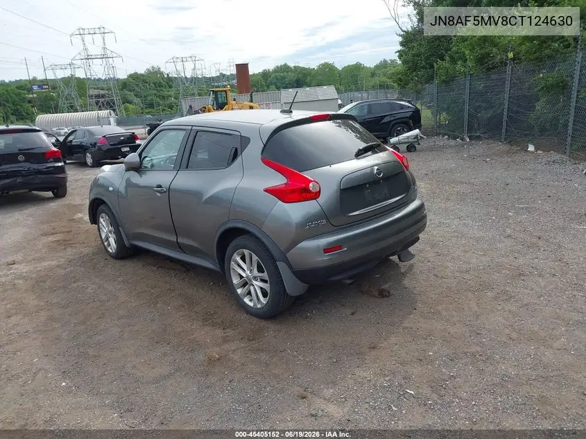 2012 Nissan Juke Sl VIN: JN8AF5MV8CT124630 Lot: 45405152