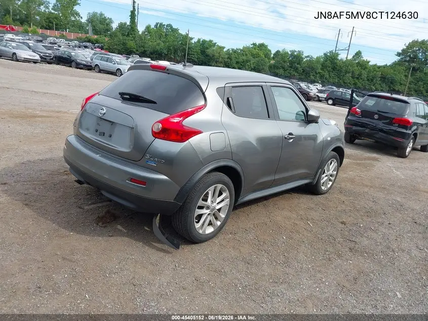 2012 Nissan Juke Sl VIN: JN8AF5MV8CT124630 Lot: 45405152
