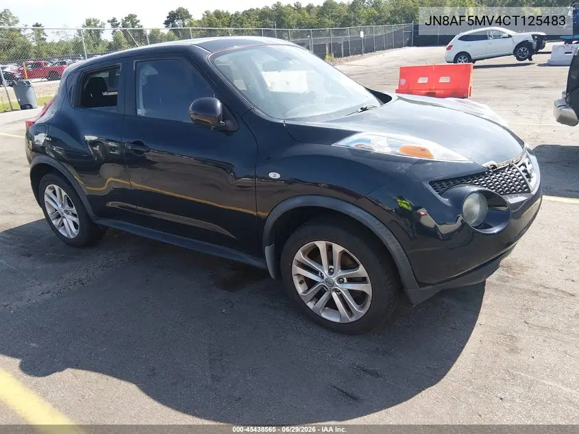 2012 Nissan Juke Sv VIN: JN8AF5MV4CT125483 Lot: 45438565