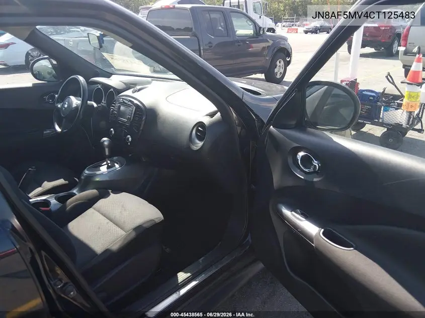 2012 Nissan Juke Sv VIN: JN8AF5MV4CT125483 Lot: 45438565