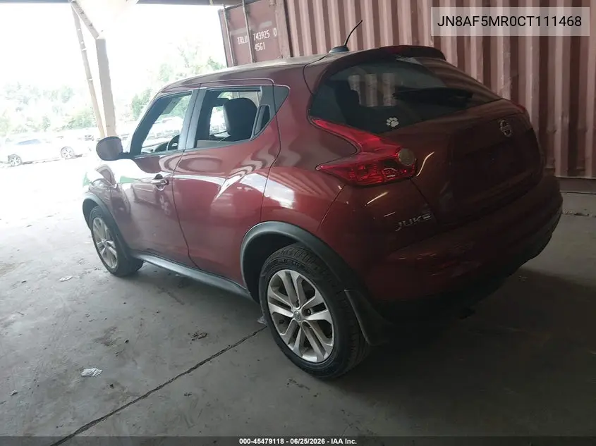 2012 Nissan Juke Sl VIN: JN8AF5MR0CT111468 Lot: 45479118