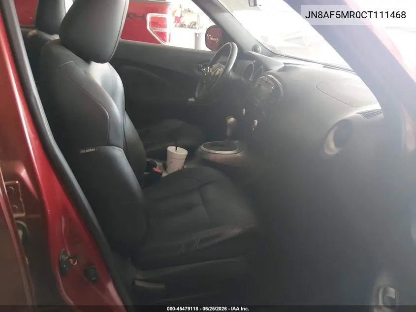 2012 Nissan Juke Sl VIN: JN8AF5MR0CT111468 Lot: 45479118