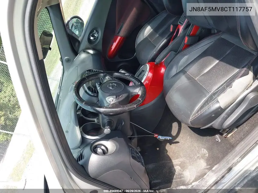 2012 Nissan Juke Sl VIN: JN8AF5MV8CT117757 Lot: 45489347