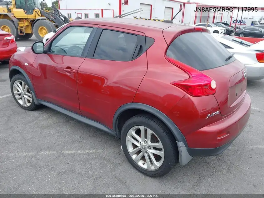 2012 Nissan Juke Sv VIN: JN8AF5MR9CT117995 Lot: 45509864