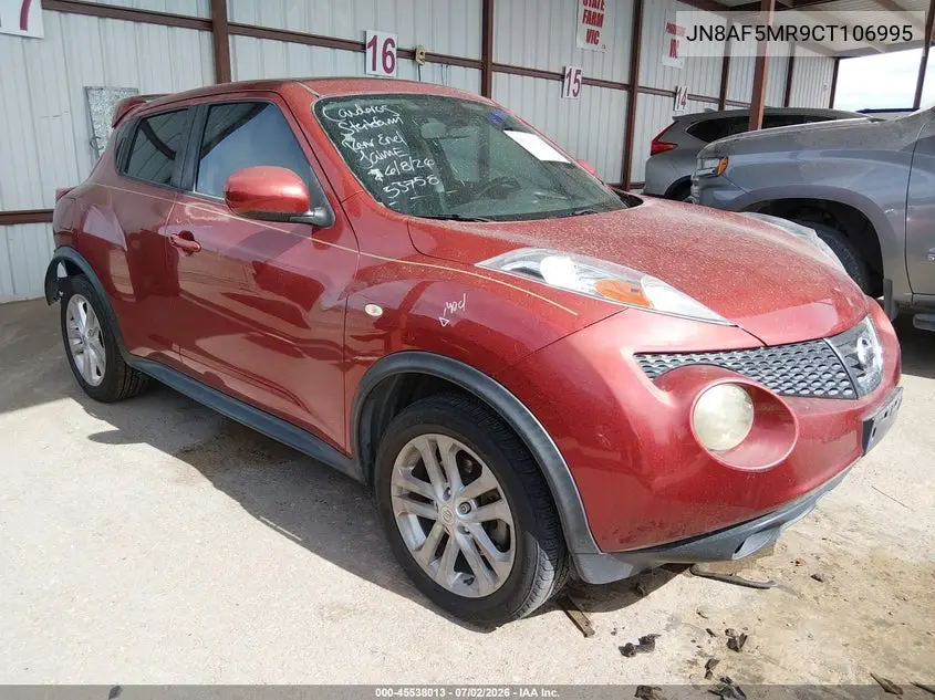 2012 Nissan Juke Sl VIN: JN8AF5MR9CT106995 Lot: 45538013