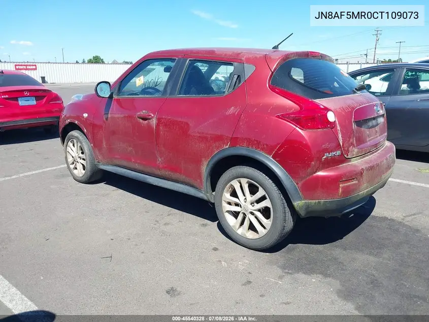 2012 Nissan Juke S VIN: JN8AF5MR0CT109073 Lot: 45540328